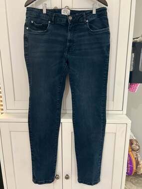 Ben Sherman Men's Skinny Fit Stretch Indigo Denim Jeans Size 34x32